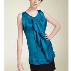 Diane Von Furstenberg Ayla Silk Tunic Top